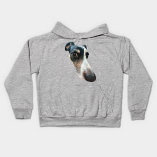 big nose dog funny meme Kids Hoodie